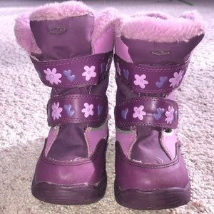 🍓purple winter boots